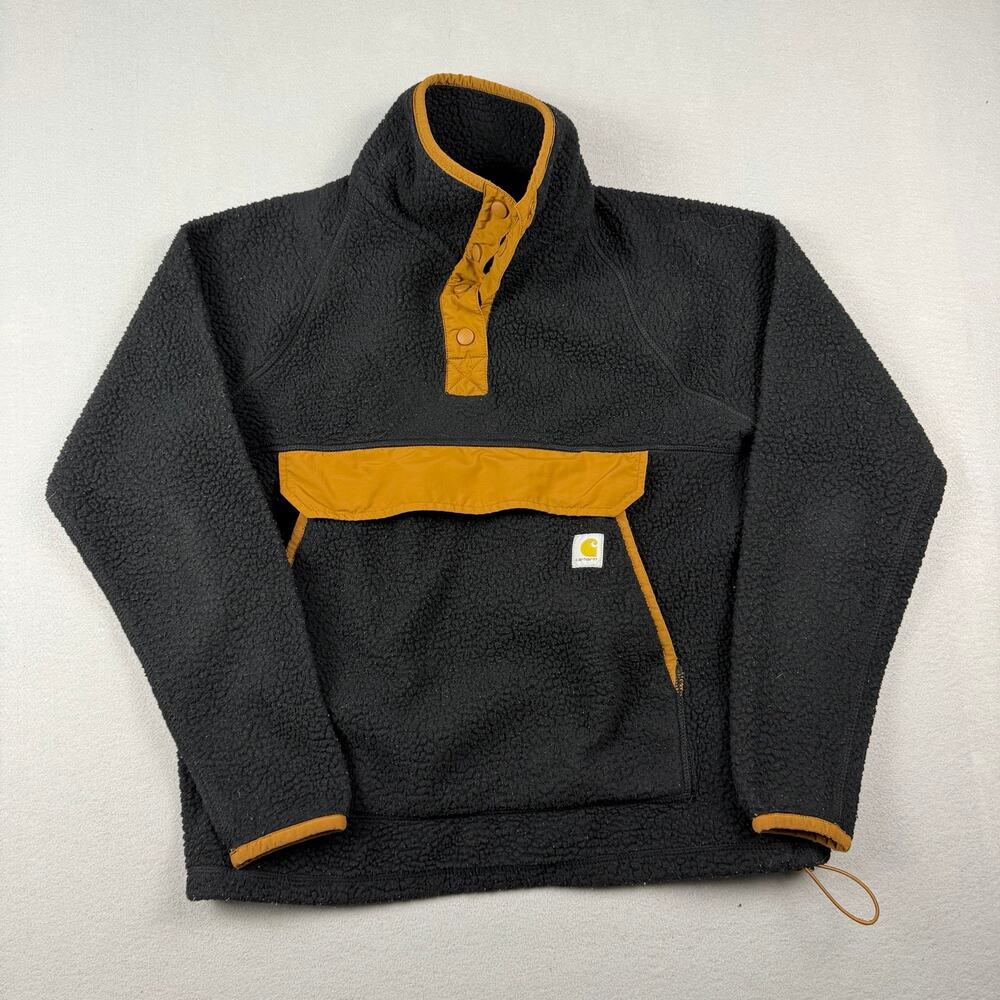 Carhartt Sherpa Fleece Pullover Women M 8-10